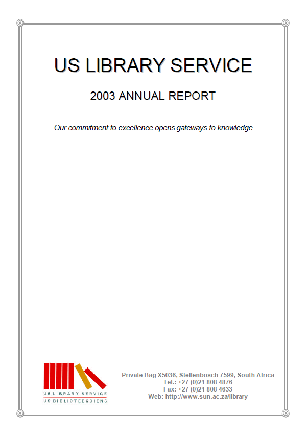 front-page-annualreport-2003