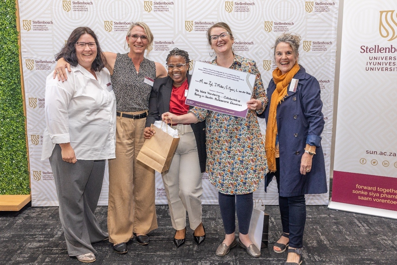 Photo of the SoTL Conference Delegates Choice Winners