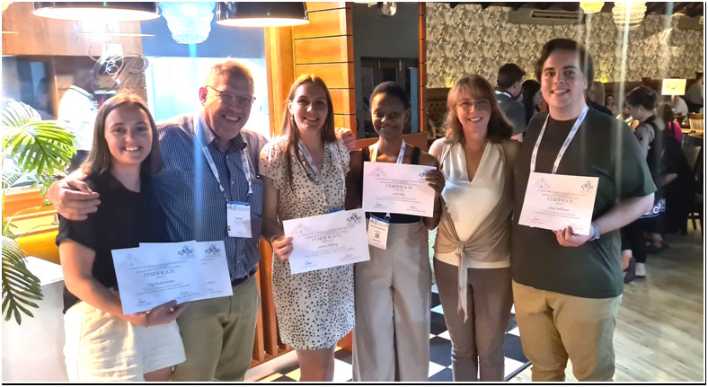 Prize giving at the 5th International Congress