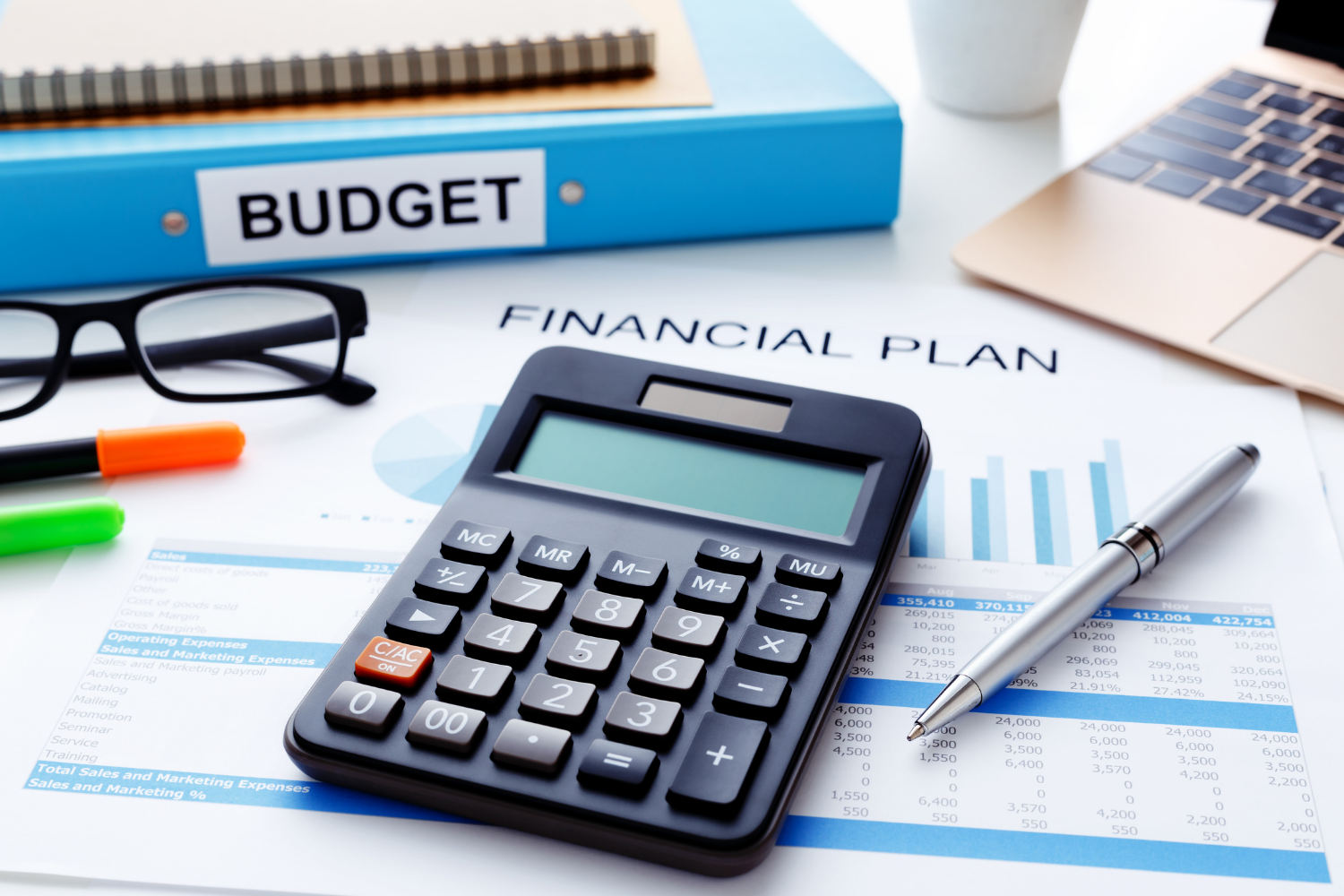 financial plan concept