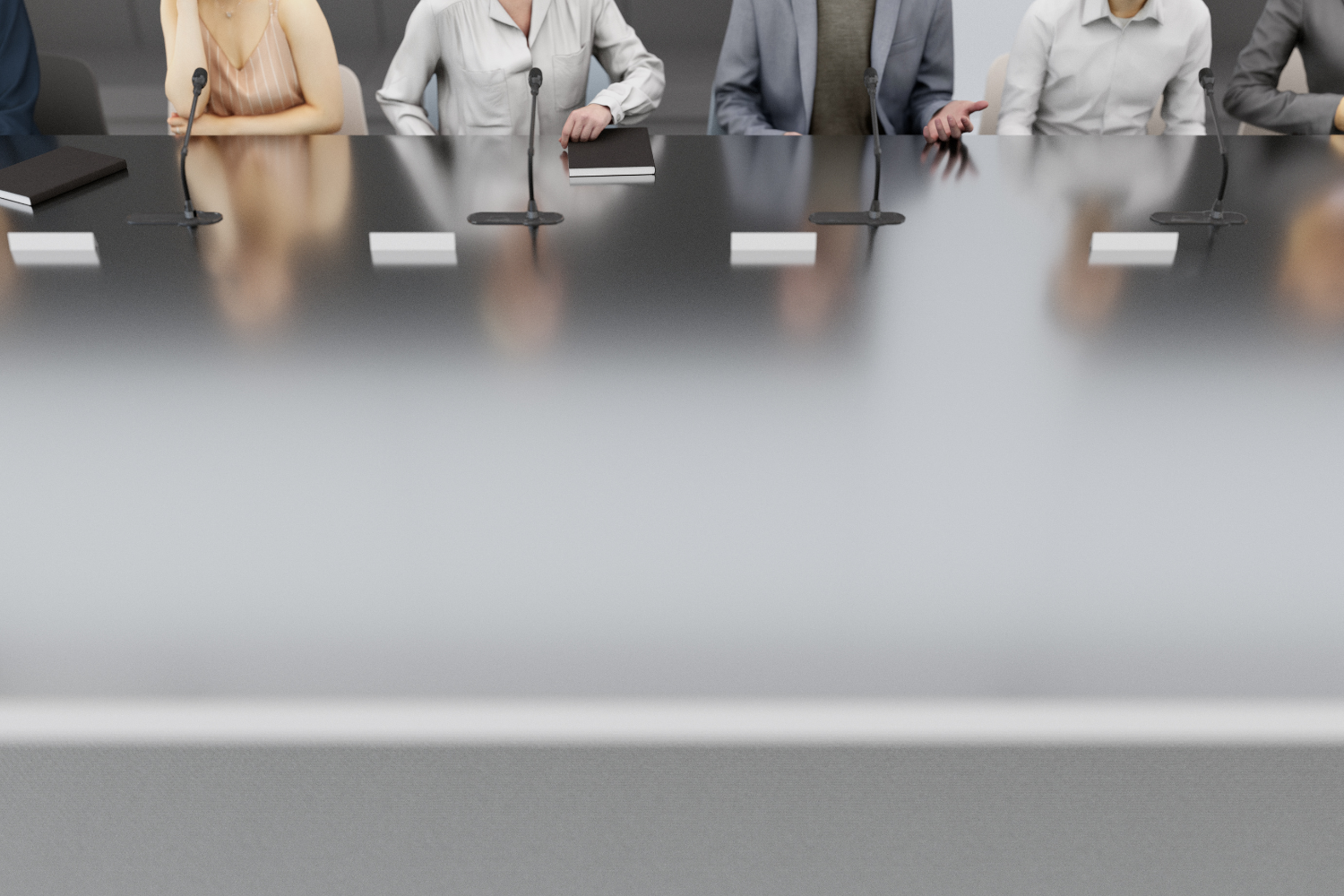 Committee members in boardroom
