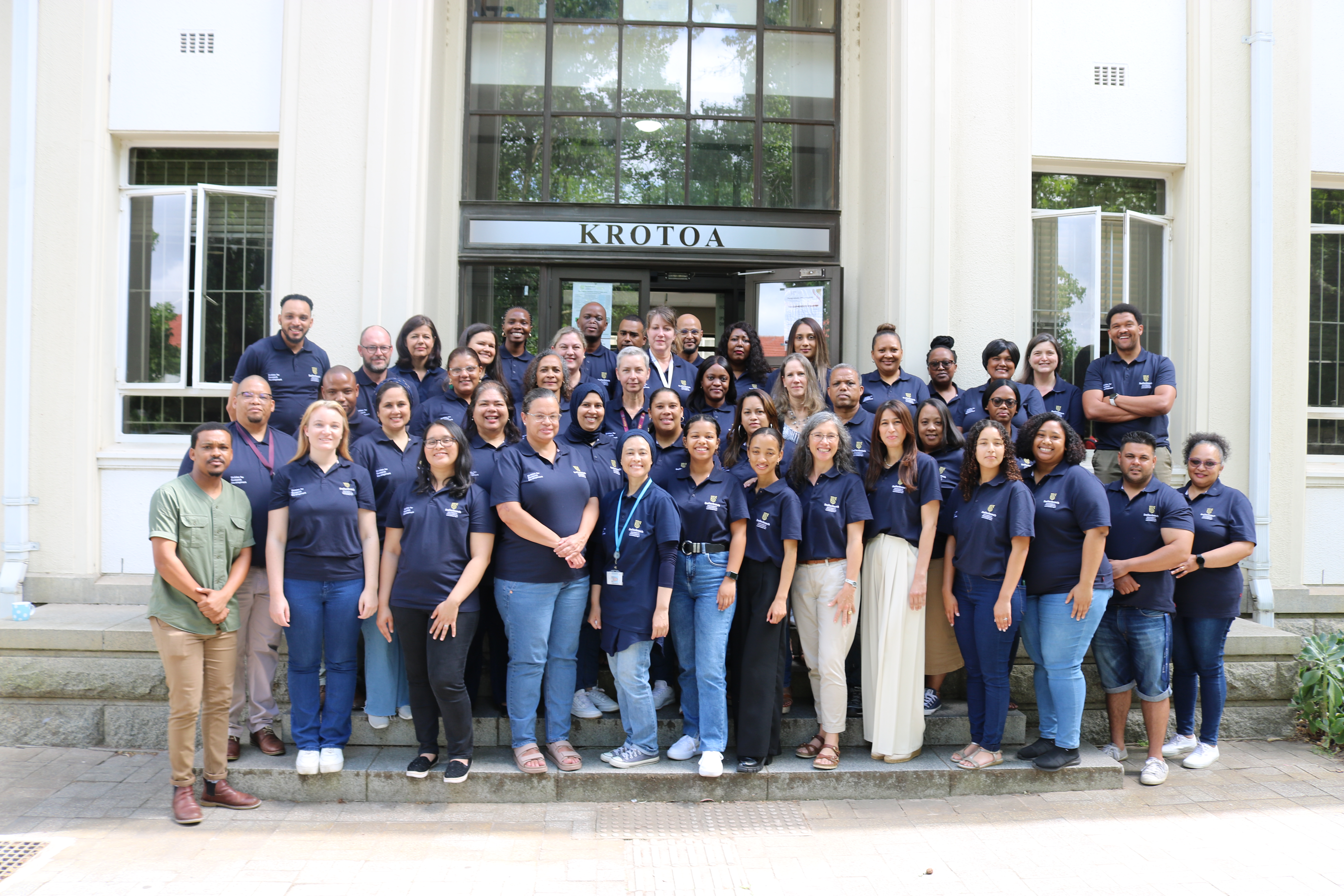 research development staff group photo