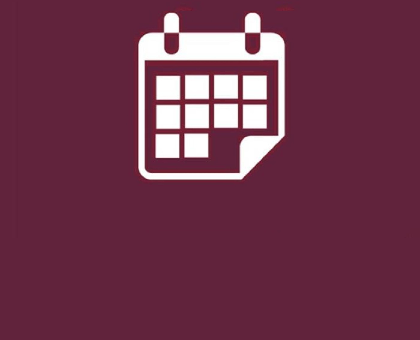 calendar icon
