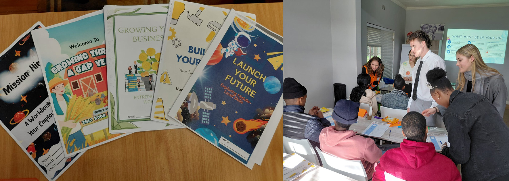 Career workshop at Pebbles