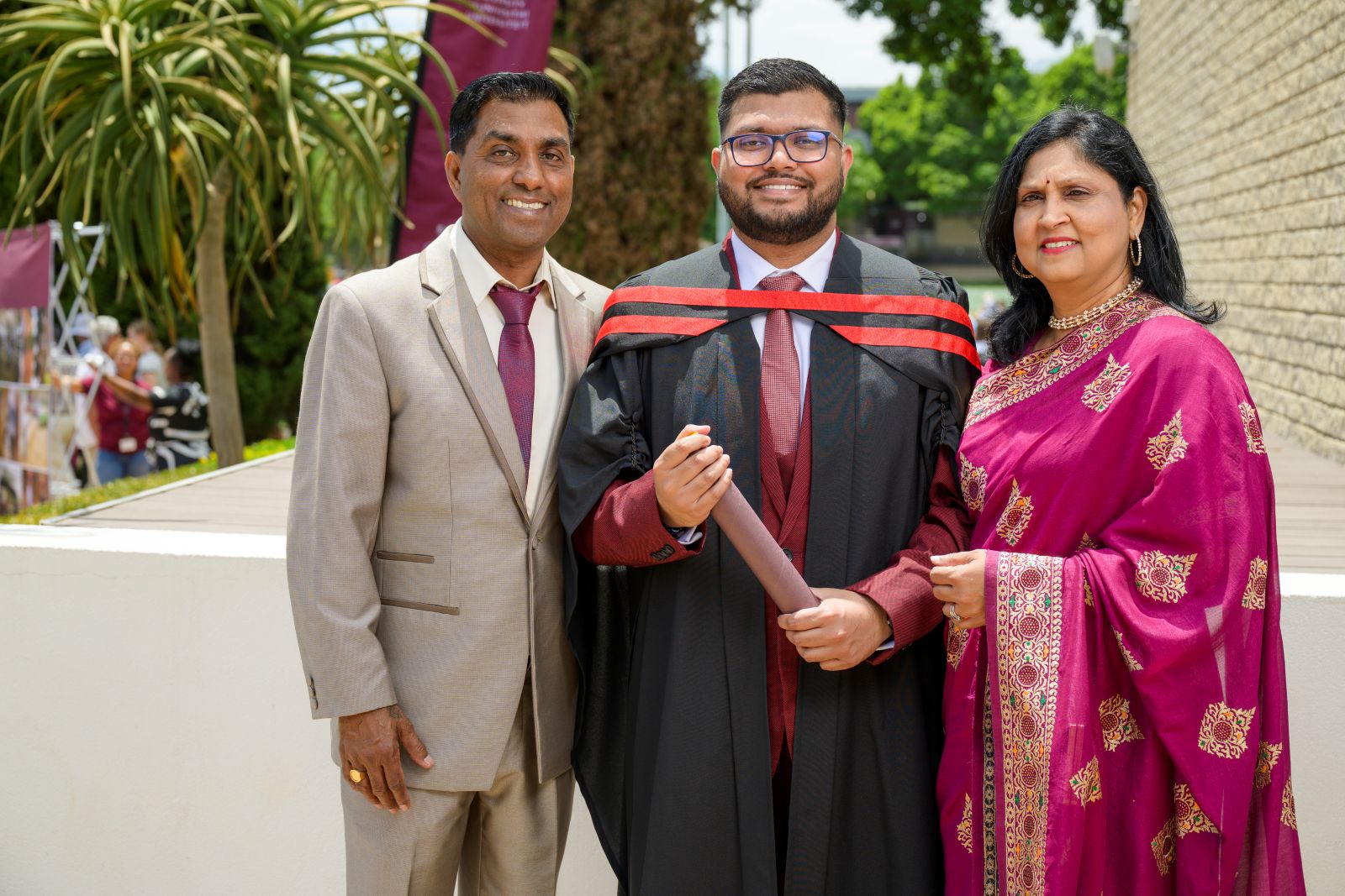 Trevolin Pillay is the first Deaf student to graduate with a BScHons in Bioinformatics and Computational Biology