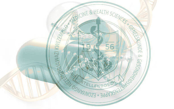 Faculty logo together with genes icons