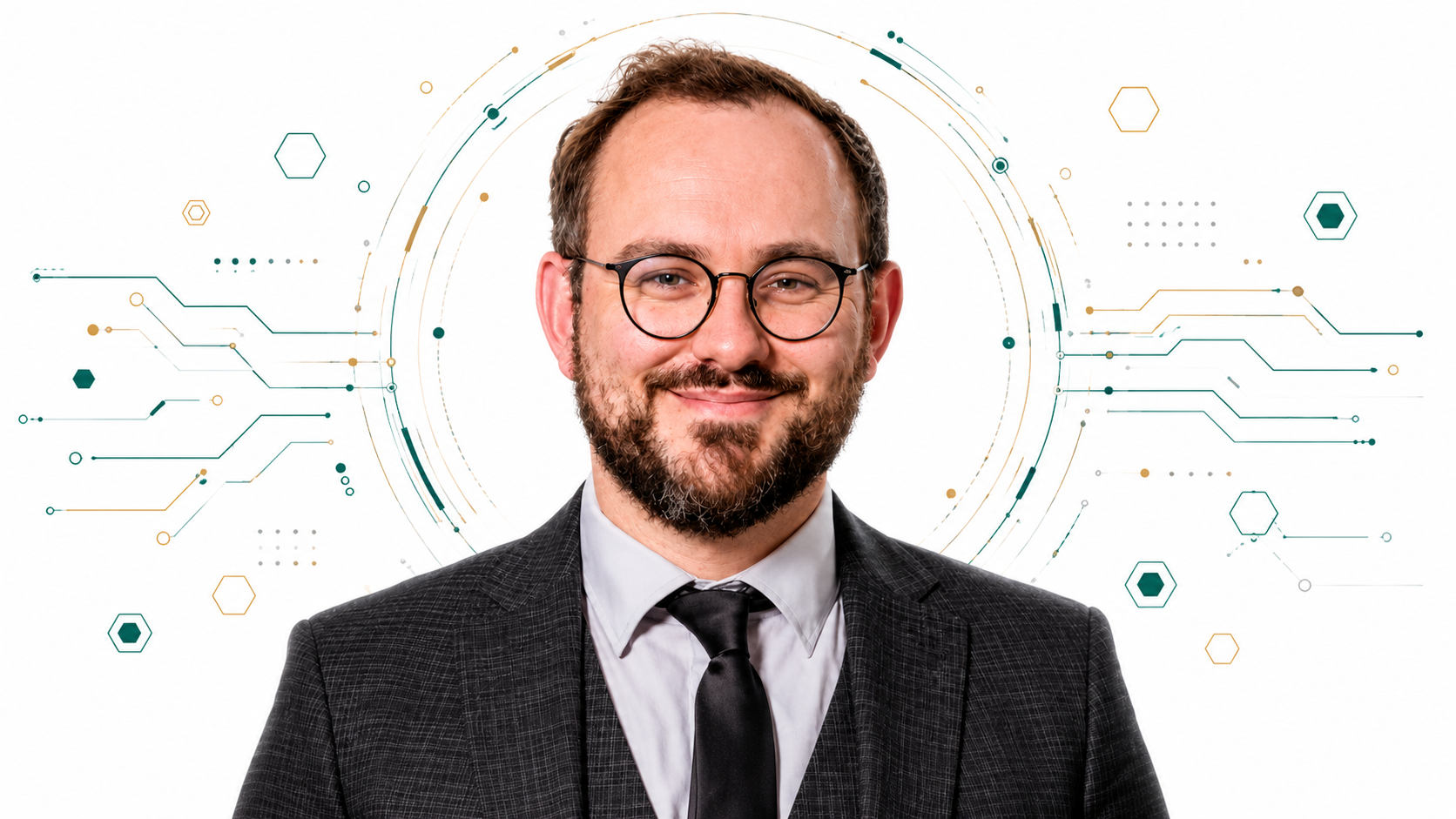 Grant Theron with AI visuals