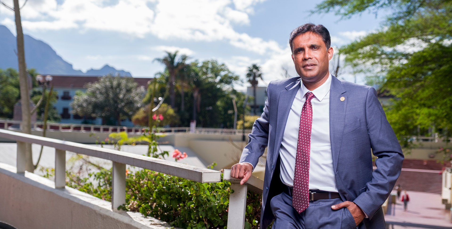 Prof Deresh Ramjugernath on the Rooiplein full hero