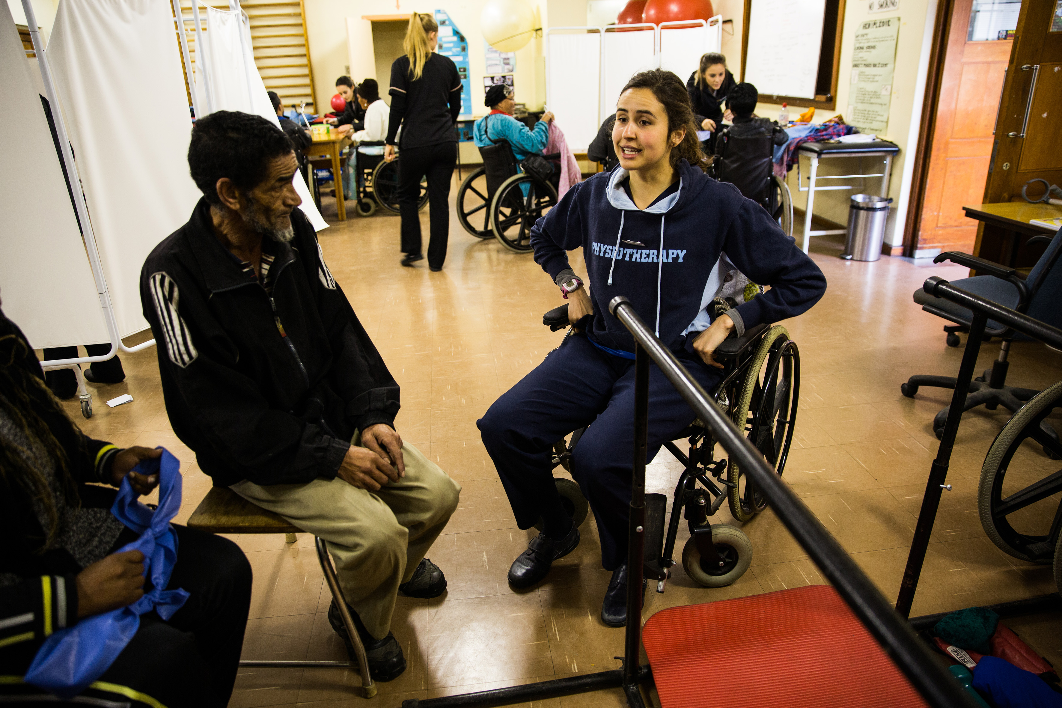 Person in wheelchair