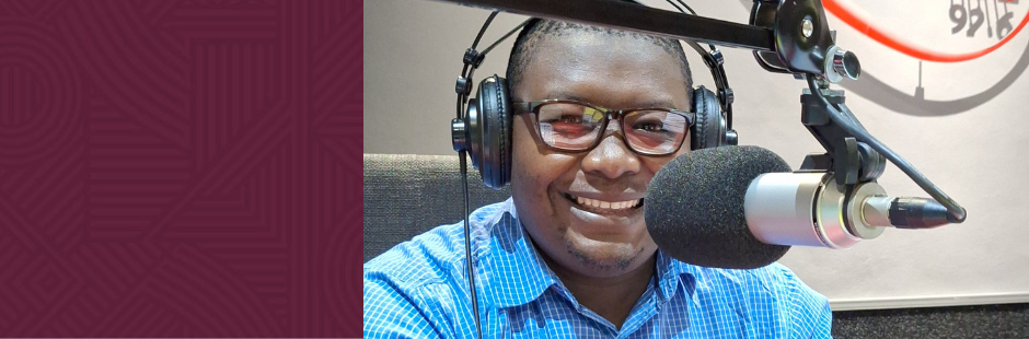 Van plattelandse wortels tot radioster: Sibulele Ndudula skitter op MFM 92.6