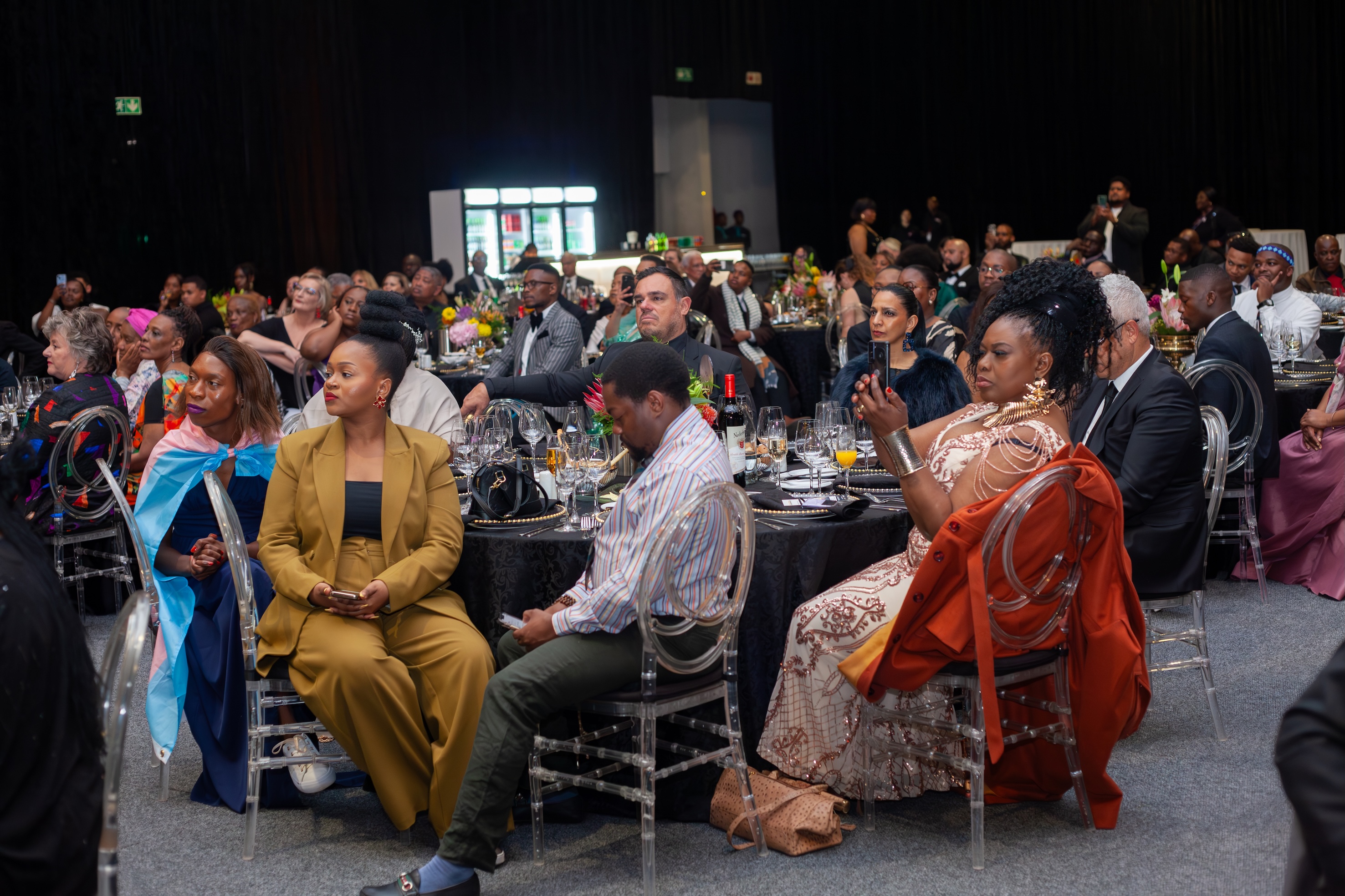 A photo of the Social Justice Champion Awards gala held in the CTICC.