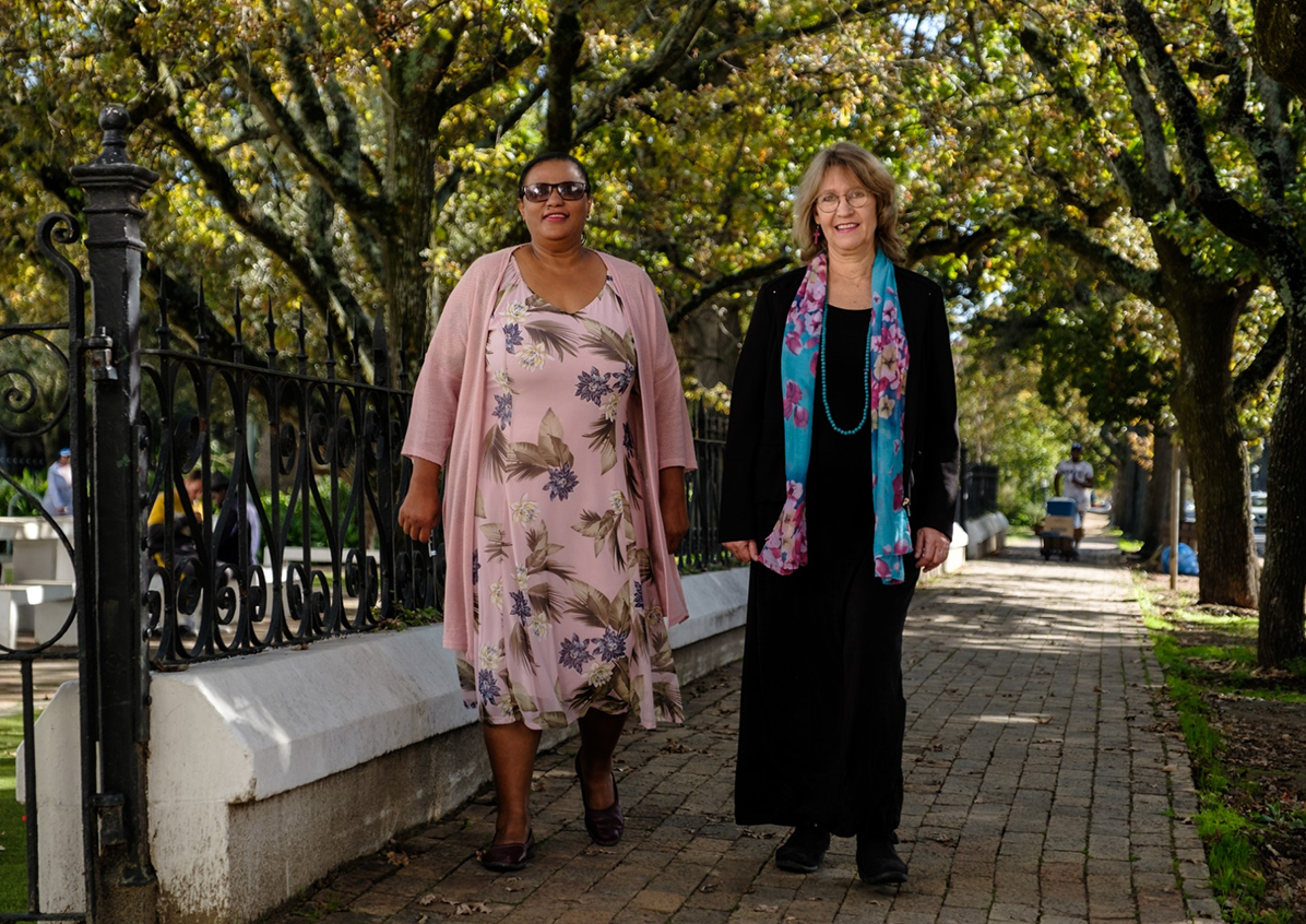 Mrs Grace Bruintjies and Advocate Rina Meyer