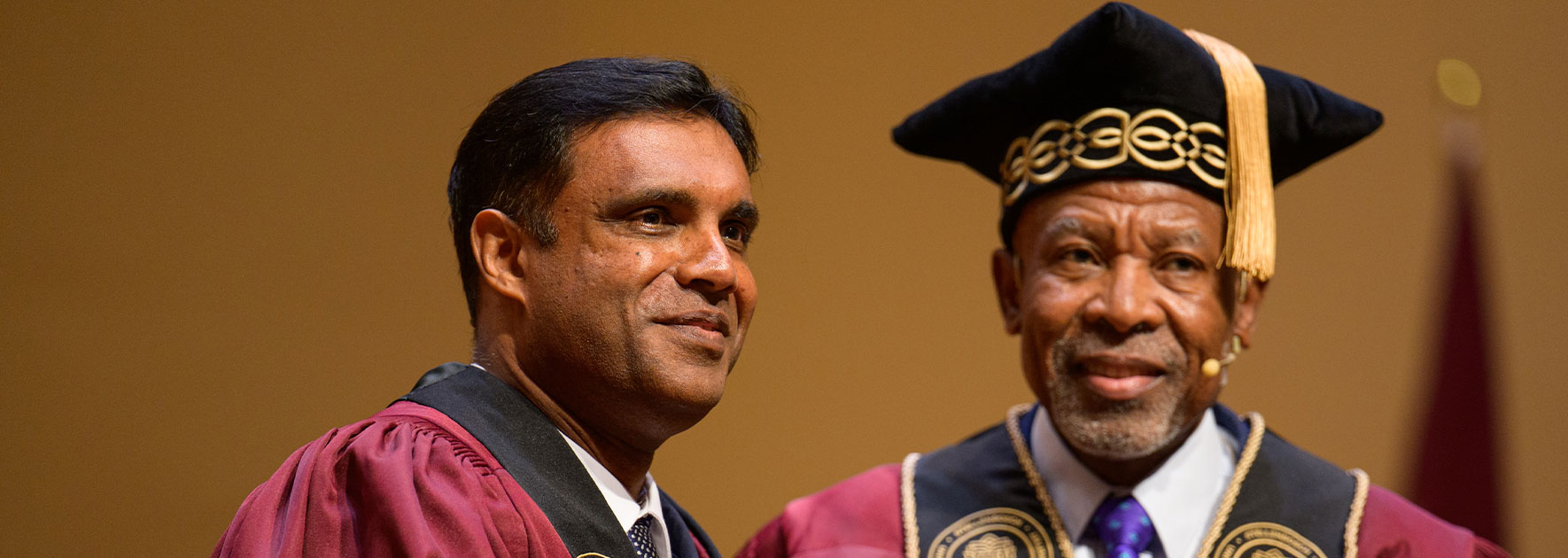 In a ceremony rich in symbolism, solemnity and celebration, Stellenbosch University (SU) formally installed Prof Deresh Ramjugernath as its 13th Rector and Vice-Chancellor on Wednesday, 1 October 2025, at the Endler Hall in Stellenbosch.