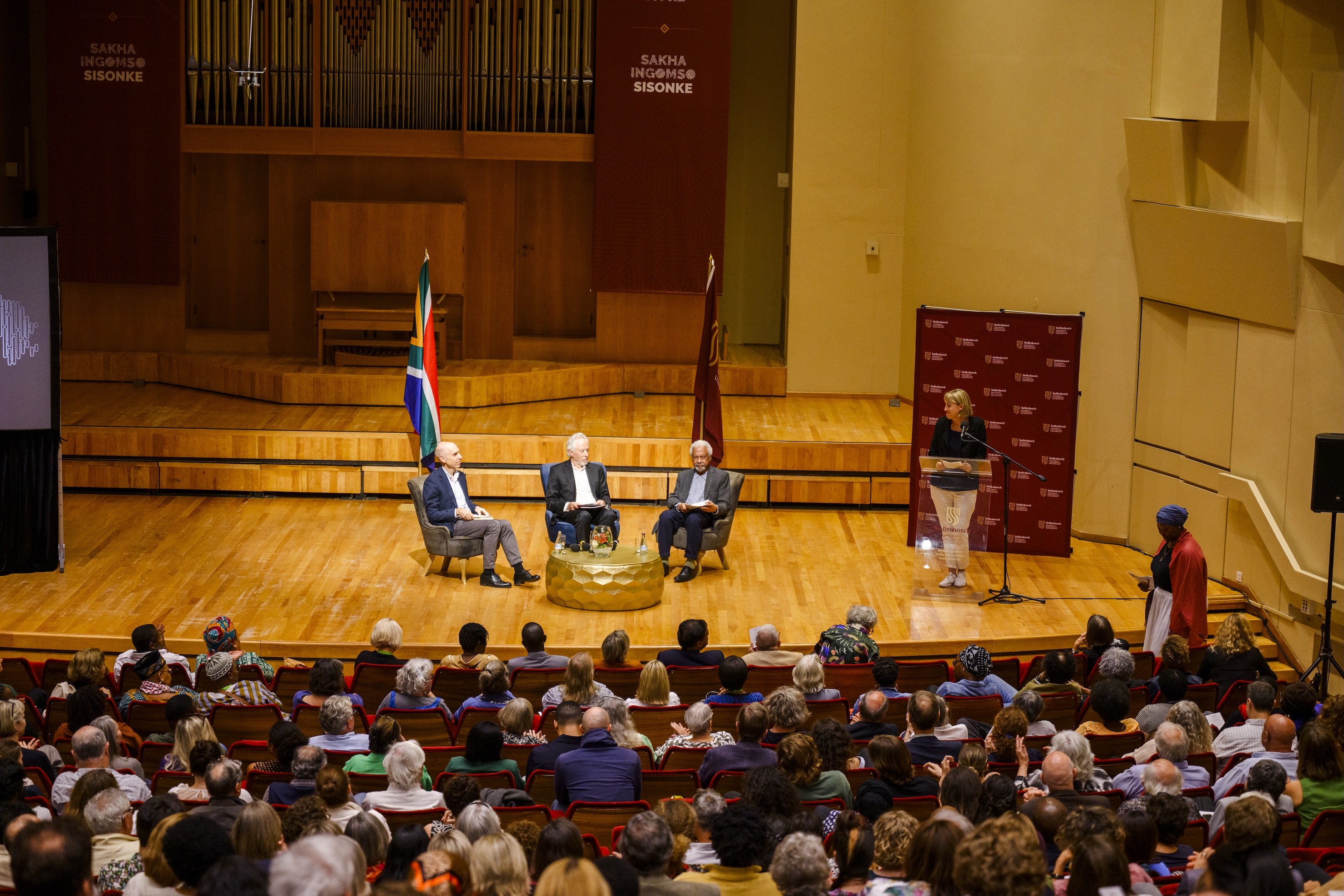 At the Chancellor’s Lecture, South African-born Prof JM Coetzee and Tanzanian novelist Prof Abdulrazak Gurnah were in dialogue about how creative writing illuminates our shared humanity.