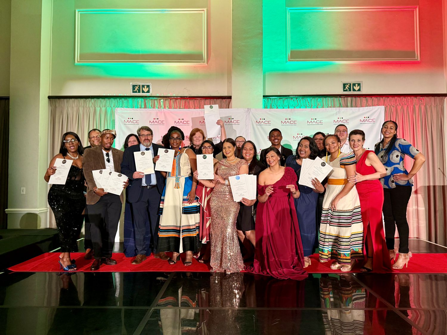 SU celebrates its big wins at the recent MACE Awards