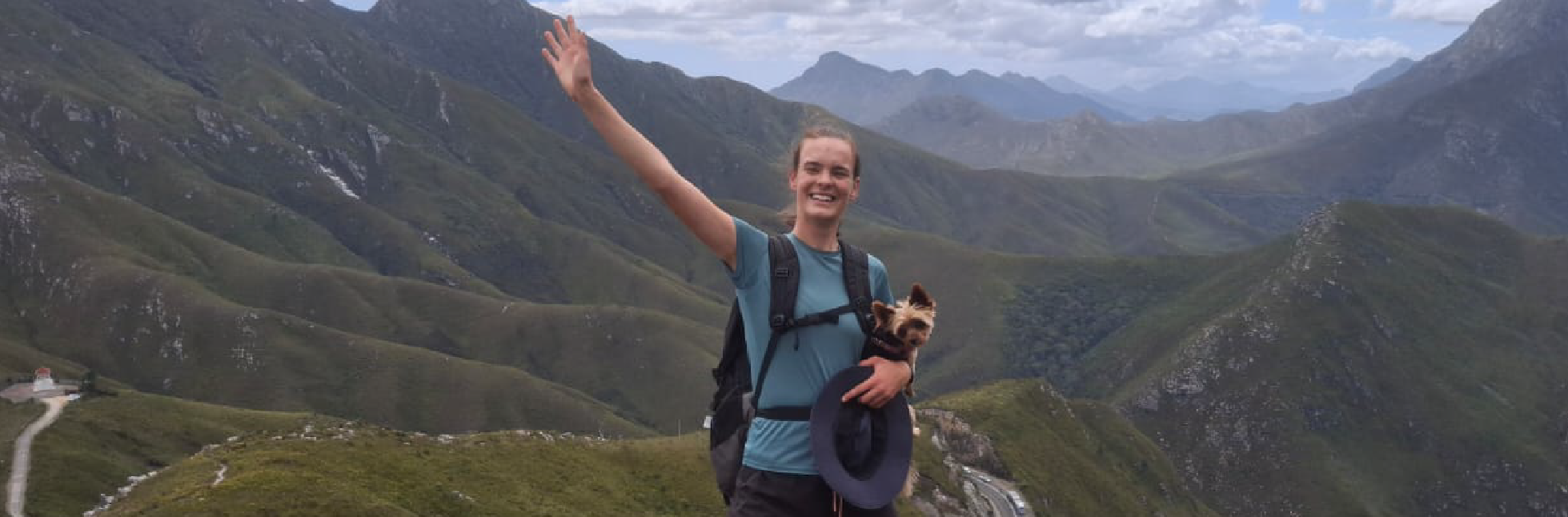 A photo of Abigail Kok, South Africa’s top public-school matriculant.