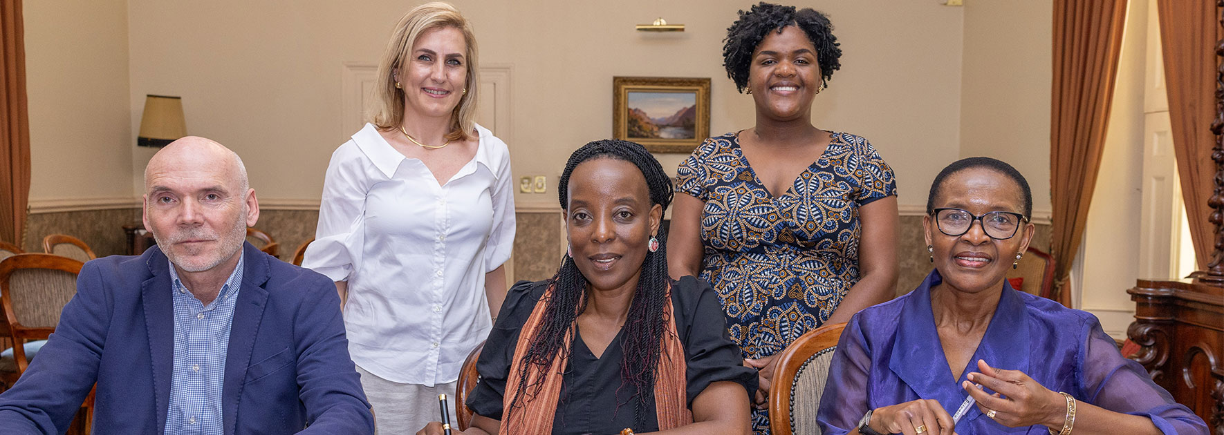 Stellenbosch University (SU), through the Centre for the Study of the Afterlife of Violence and the Reparative Quest (AVReQ), has concluded a memorandum of understanding (MoU) with Europa-Universität Flensburg (EUF), Germany, represented by the European Wasatia Graduate School for Peace and Conflict Resolution. 