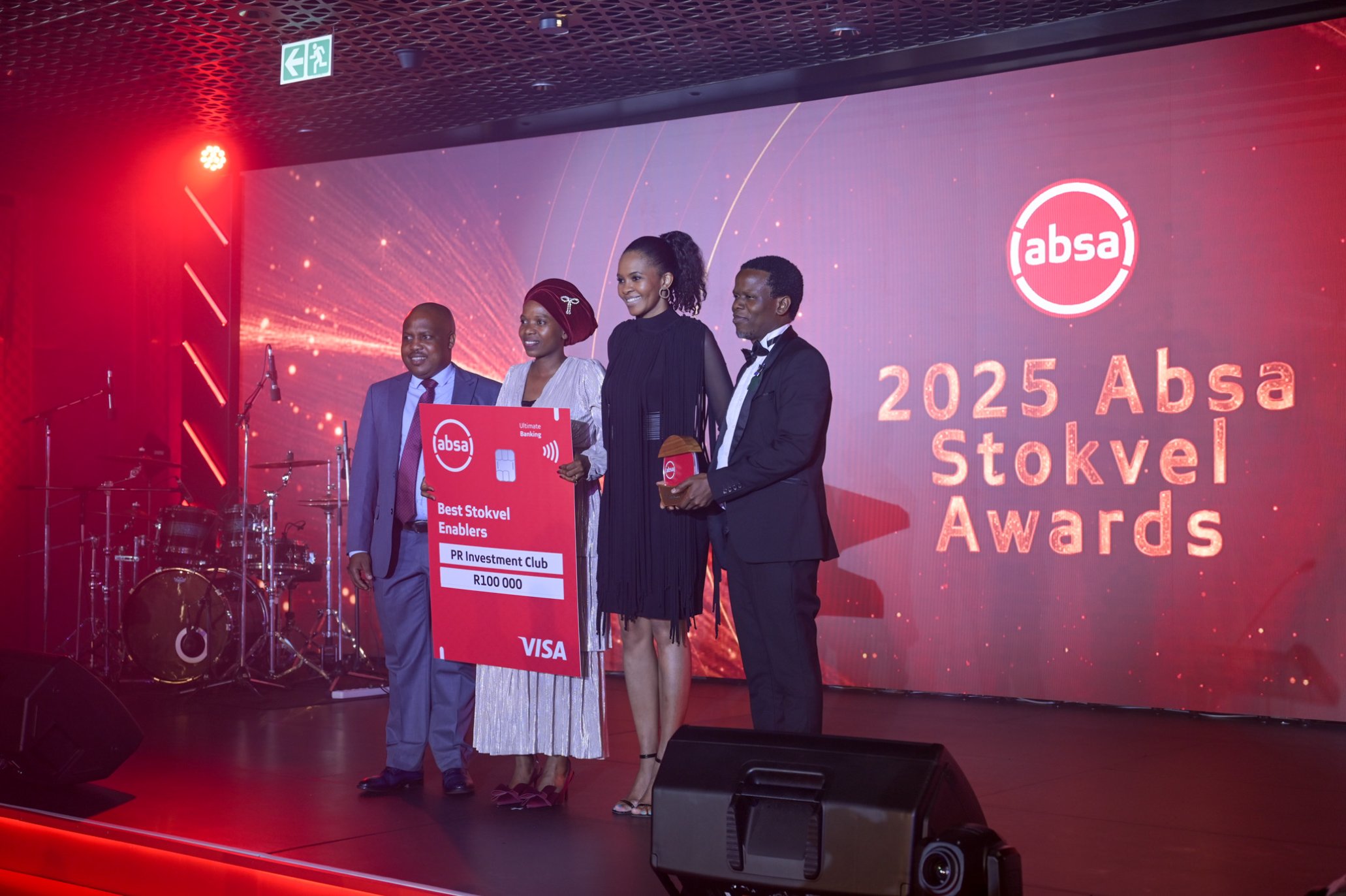Winners of the 2025 Absa Stokvel awards