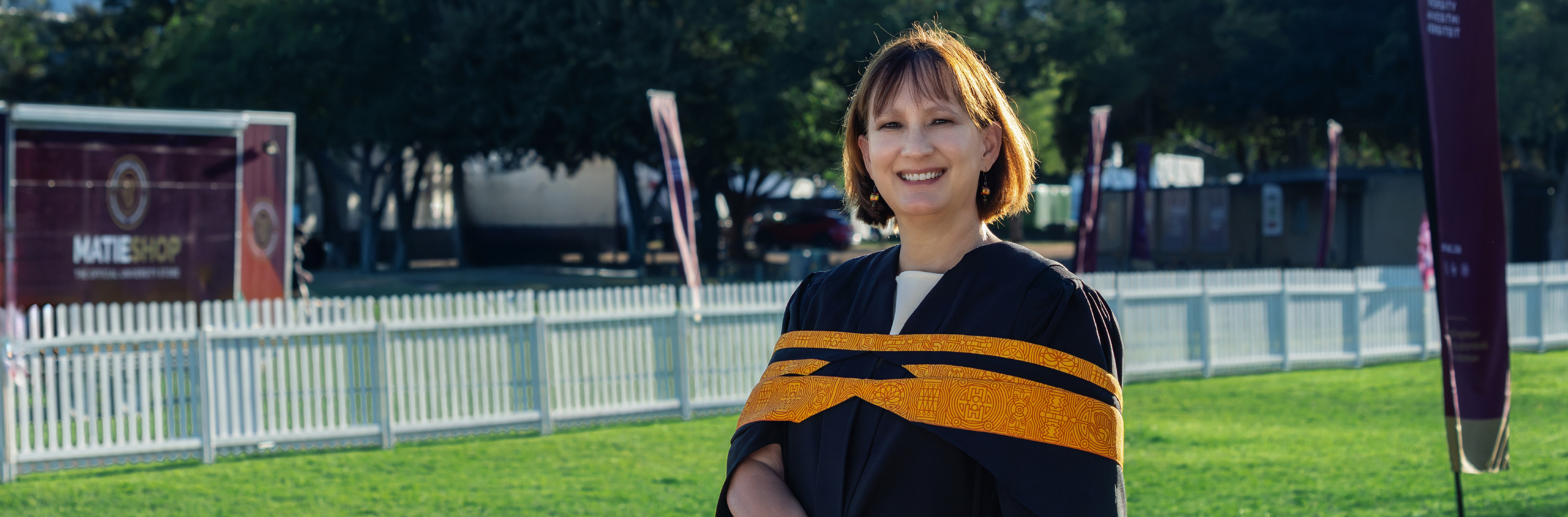 Sunelle Hanekom at her graduation on 23 March 2026