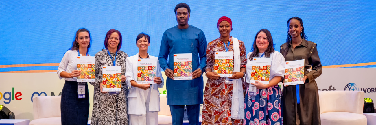 Prof Quinette Louw (third from left) and Luigia Nicholas (second from right) with other contributors at the launch of the report in Nairobi