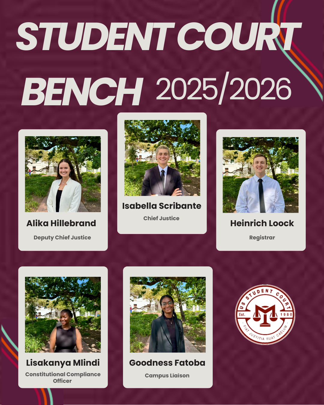 Justices of the Student Court