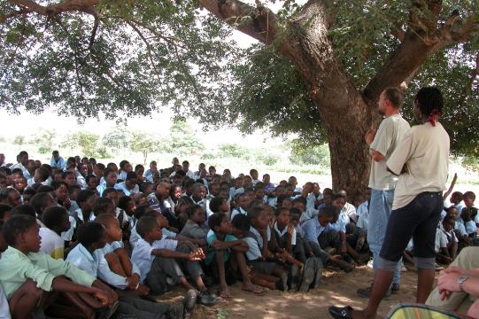 Crocodile Research outreach, Botswana.JPG