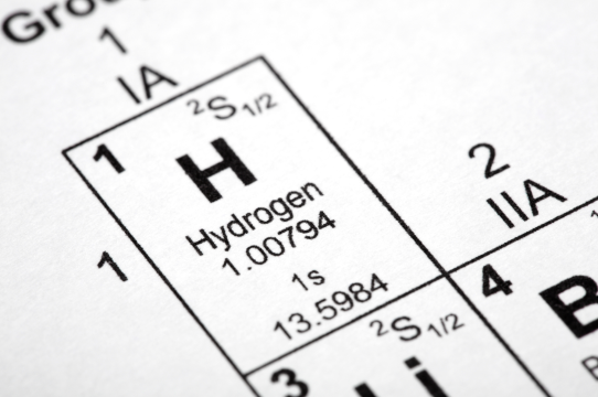 Hydrogen on periodic table