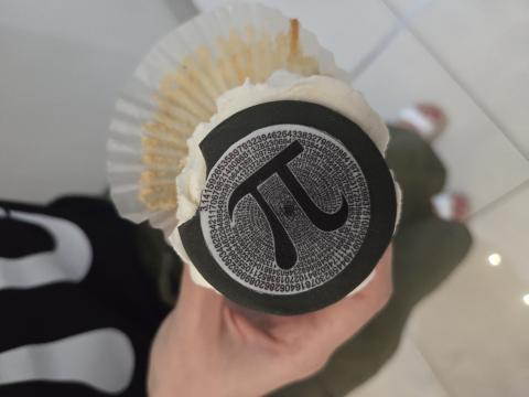 Cupcakes in celebration of International Pi Day