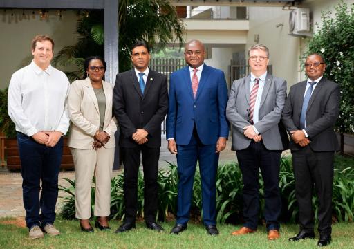 SU Rector with the SU Delegation at Strathmore University