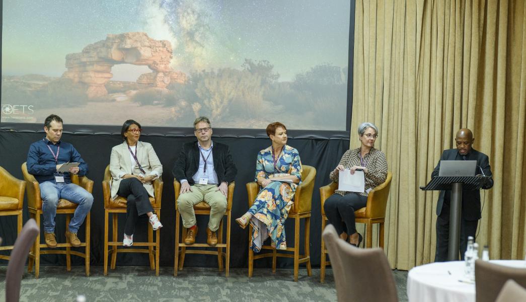Participants in the training workshop co-hosted by SU and the Cape Peninsula University of Technology (CPUT) under the University-Industry Co-Creation (UNIICo-create) project.