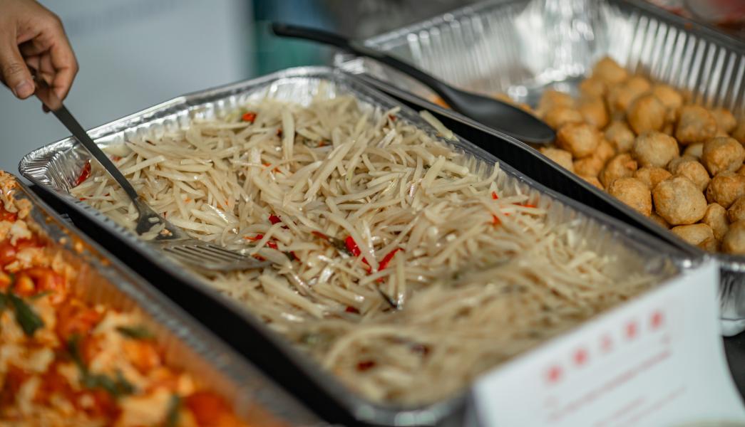 chinese food at the international food evening 