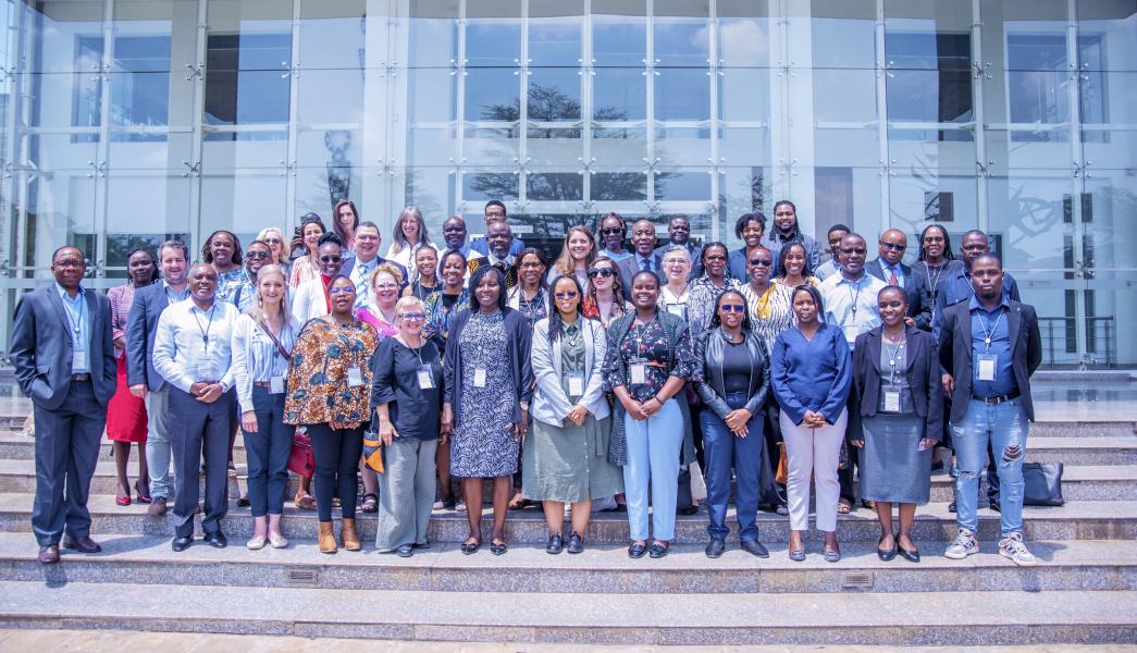 Unesco Chair conference in Kenya group photo