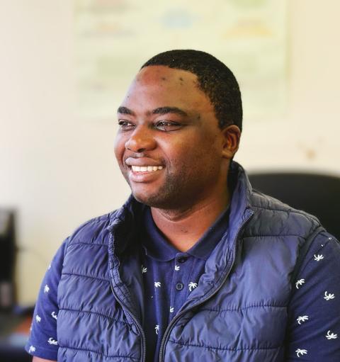 Photo of French Senior Lecturer Dr Gibson Ncube