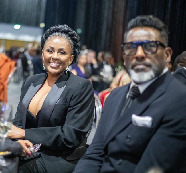 A photo of the Social Justice Champion Awards gala held in the CTICC.