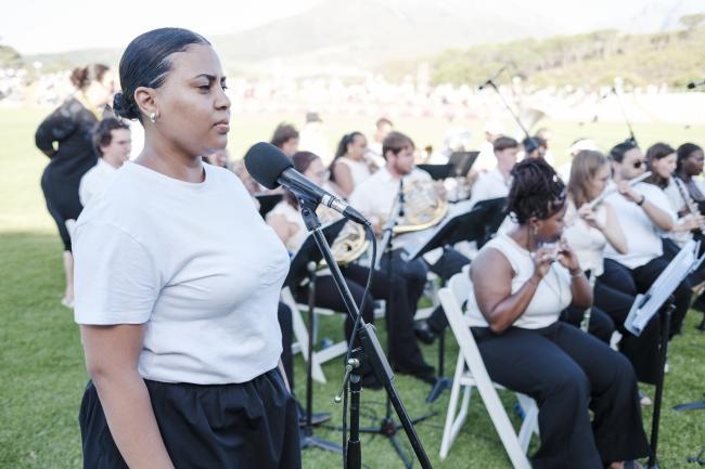 Newcomers were officially welcomed to Stellenbosch University at a vibrant ceremony at the Danie Craven Stadium on 28 January 2025