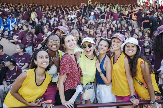 Newcomers were officially welcomed to Stellenbosch University at a vibrant ceremony at the Danie Craven Stadium on 28 January 2025