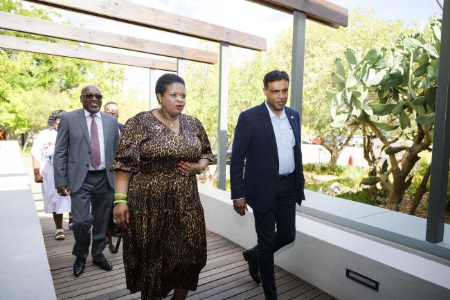 Deputy Minister of Higher Education Dr Mimmy Gondwe confirmed Stellenbosch University’s preparedness for the 2026 academic year during the first stop of a national readiness tour