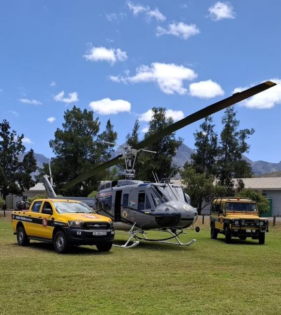 Photo of volunteer firefighting.