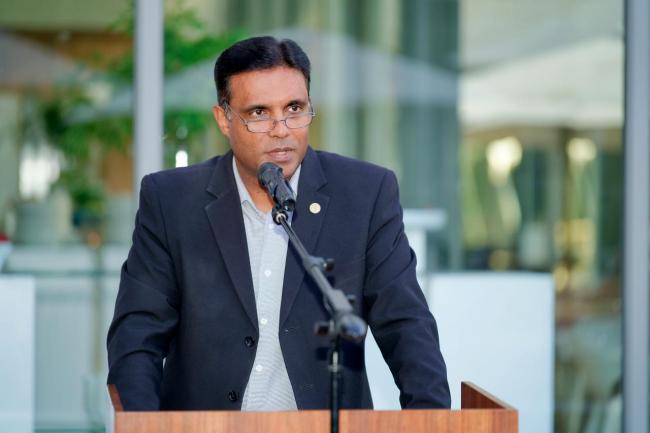 A photo of the 2026 Future Professors cohort at Stellenbosch University