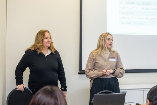 Speaking at the workshop