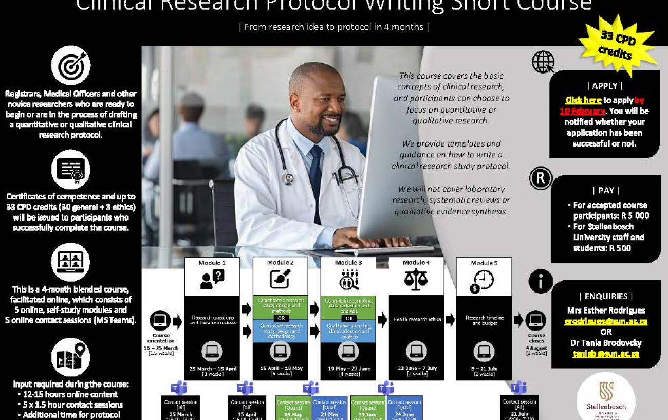 Protocol Courses Courses | Stellenbosch University