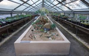 The interior of the SUBG arid house