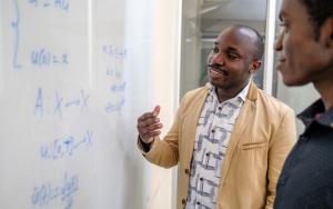 Postgraduate students in the Mathematics Division