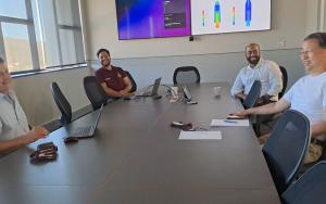 Professor Song’s visit to M&M