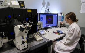 Microscopy Laboratory in the Department of Physiological Sciences