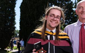 Be kind to yourself – Chancellor’s Medal recipient, Hugo Uys