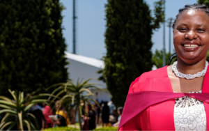 Doktorsgraduandus het nooit gedink sy sal so ver kom