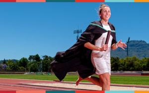 Geen uitdaging te groot vir US-graduata en Paralimpiese atleet nie