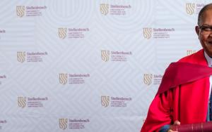 Honorary doctorate recipient proud to join Maties family