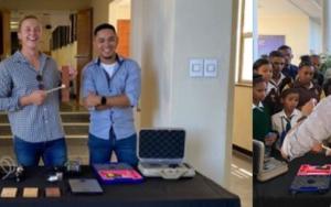 Houtwetenskapstudente ondersteun die STEM@Maties-program